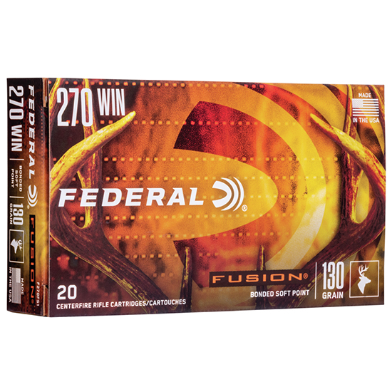 FED FUSION 270WIN 130GR 20/10 - Ammunition